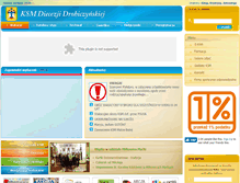 Tablet Screenshot of ksm-drohiczyn.pl